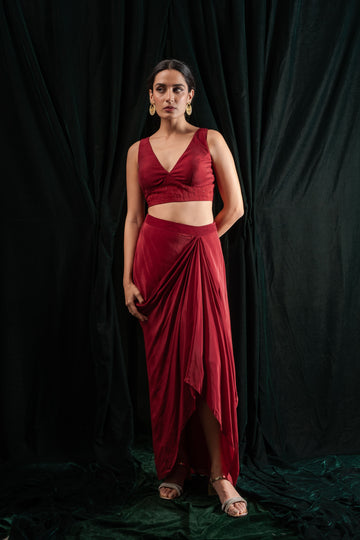 Draped Skirt