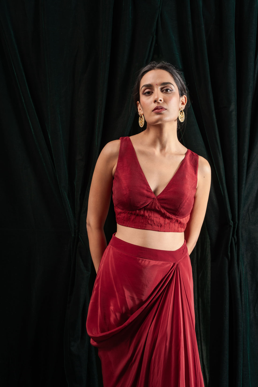 Draped Skirt