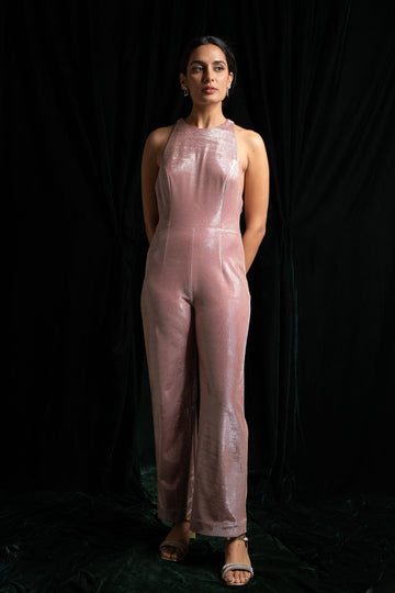 Twist & Turn Shimmer Jumpsuit