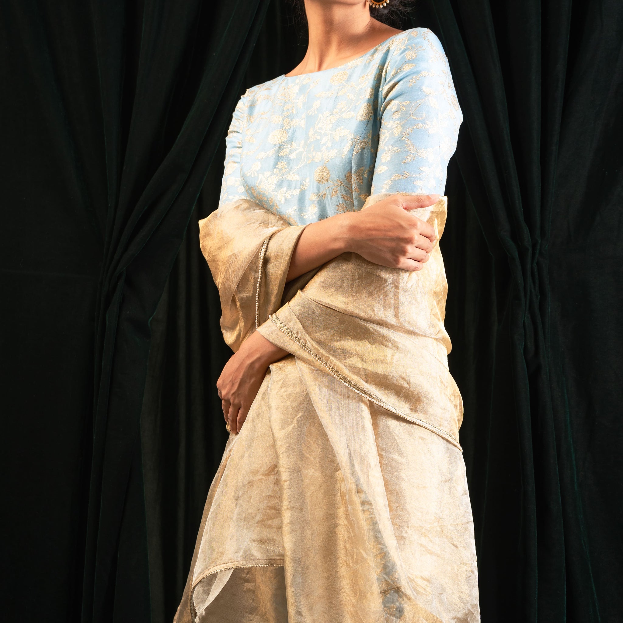 Dewdrop Tissue Dupatta