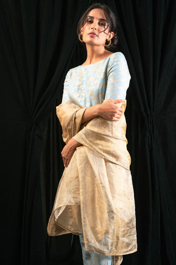 Dewdrop Tissue Dupatta