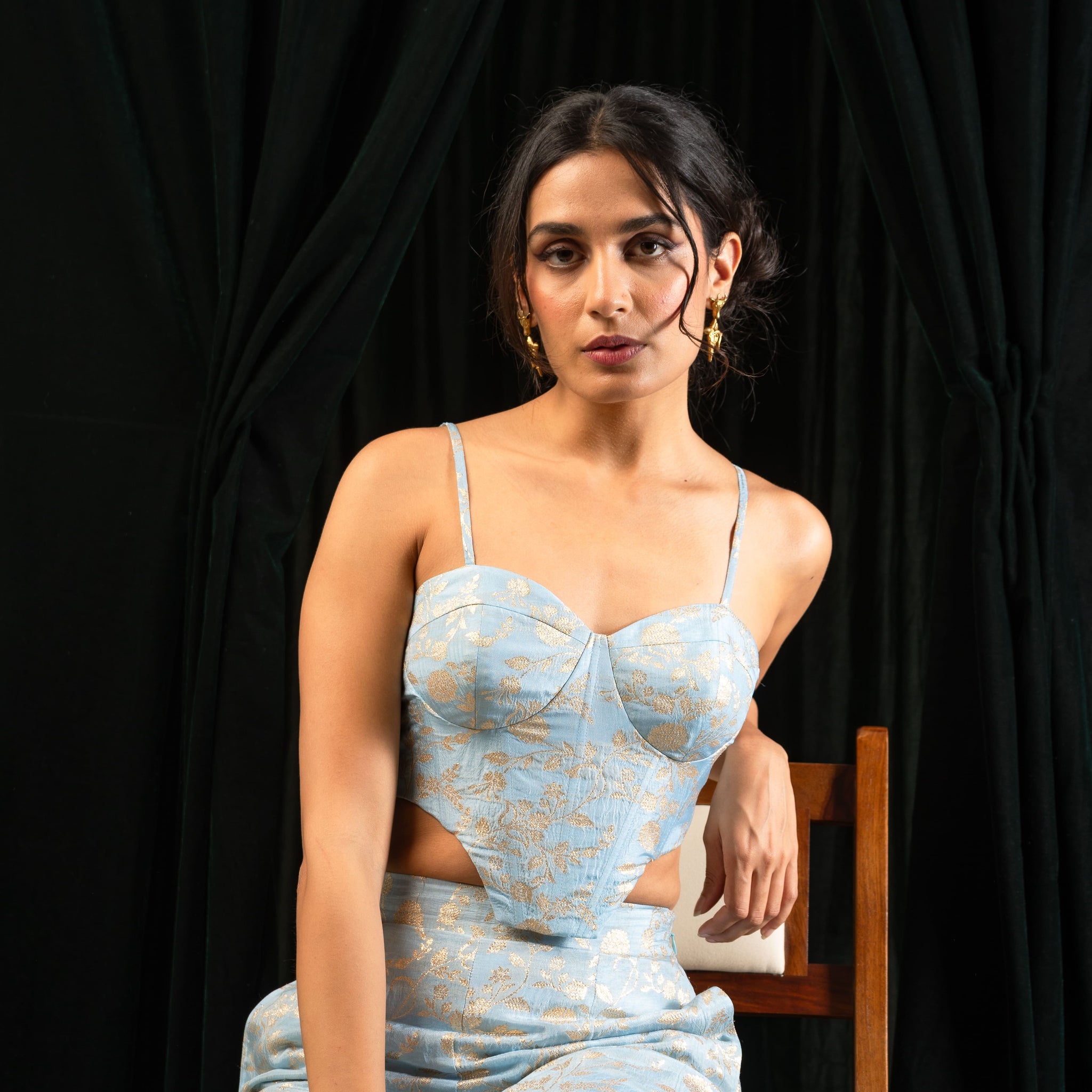 Contour Brocade Corset