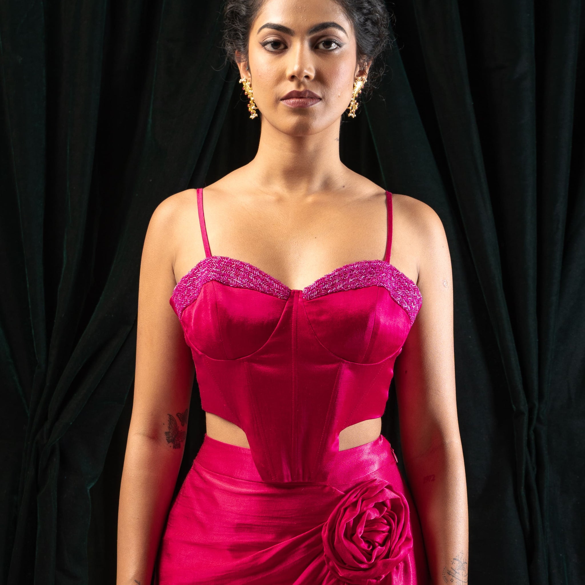 Contour Embroidered Corset
