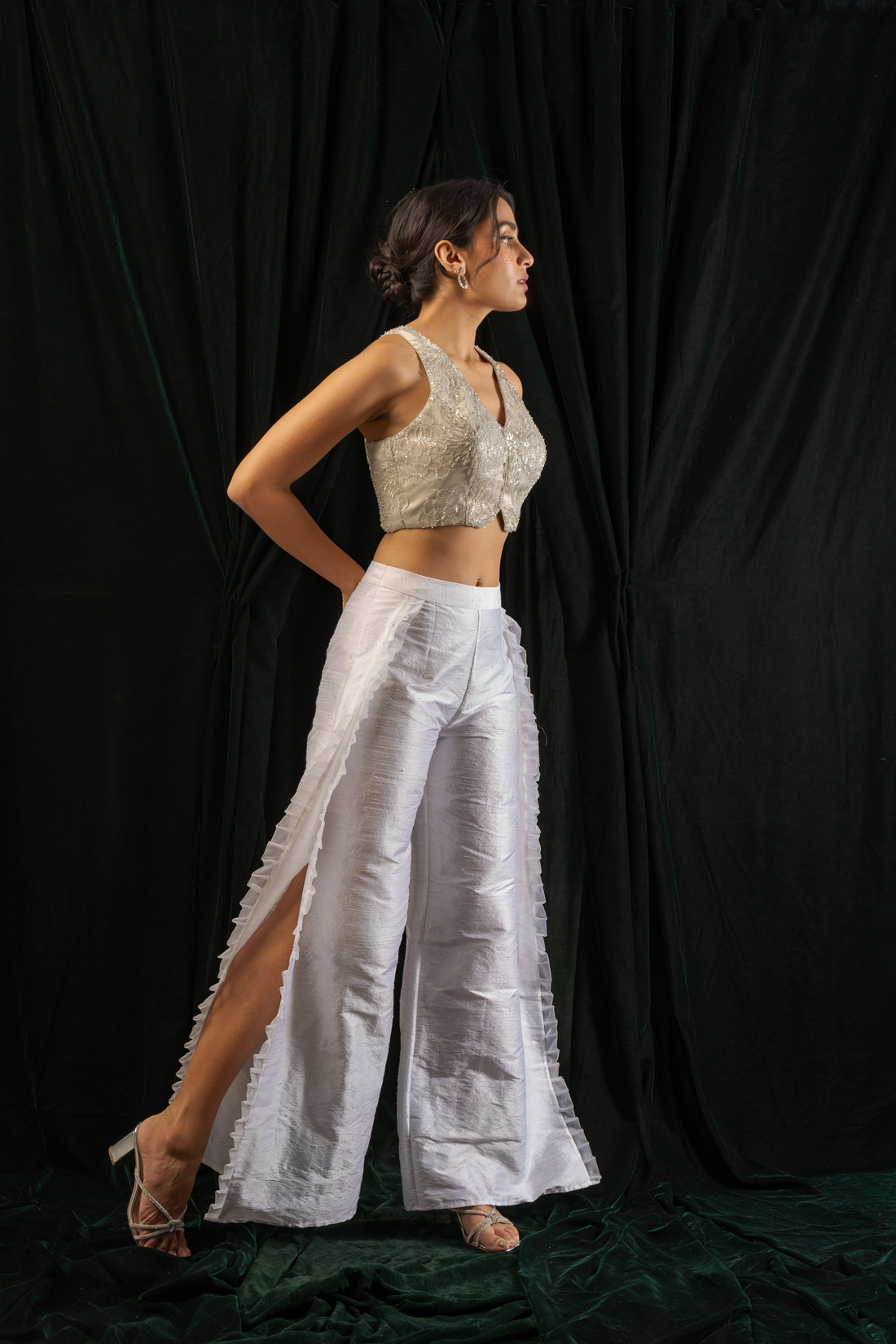 Sculpted Fleur Blouse